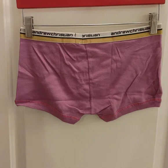 Vintage AC Grape Color Vibe Trunks w/Almost Naked Pouch - Small - Picture 3 of 6